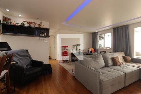 Sala de apartamento para alugar com 2 quartos, 94m² em Vila Valparaíso, Santo André