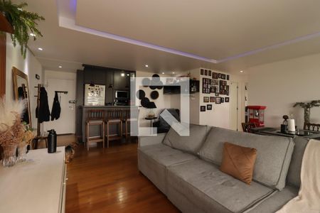 Sala de apartamento para alugar com 2 quartos, 94m² em Vila Valparaíso, Santo André