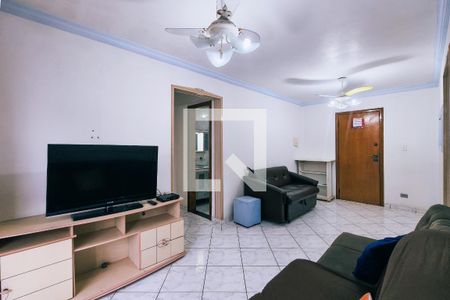 Sala de apartamento para alugar com 1 quarto, 60m² em Vila Assuncao, Praia Grande