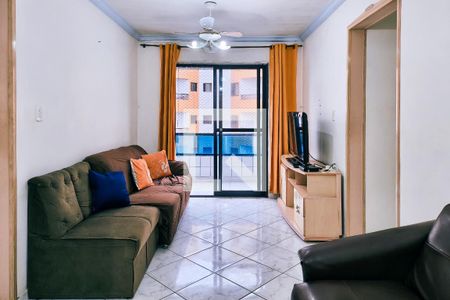 Sala de apartamento para alugar com 1 quarto, 60m² em Vila Assuncao, Praia Grande