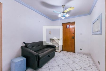 Sala de apartamento para alugar com 1 quarto, 60m² em Vila Assuncao, Praia Grande