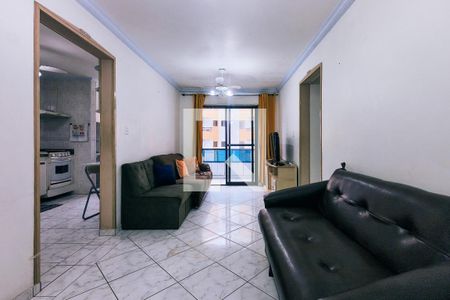 Sala de apartamento para alugar com 1 quarto, 60m² em Vila Assuncao, Praia Grande