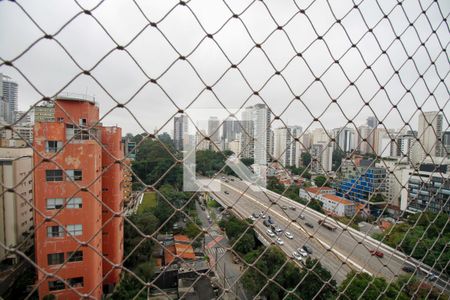 Vista da Sala de apartamento para alugar com 2 quartos, 81m² em Cerqueira César, São Paulo