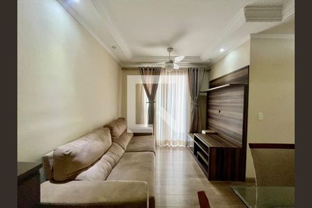 Sala de apartamento para alugar com 2 quartos, 56m² em Vila Progresso, Campinas