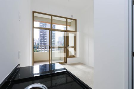 Quarto e cozinha de kitnet/studio à venda com 1 quarto, 23m² em Vila Mariana, São Paulo