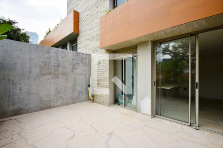 varanda sala e cozinha de apartamento à venda com 2 quartos, 121m² em Vila Madalena, São Paulo