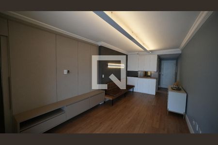 Sala de apartamento à venda com 2 quartos, 68m² em Vila Gilda, Santo André