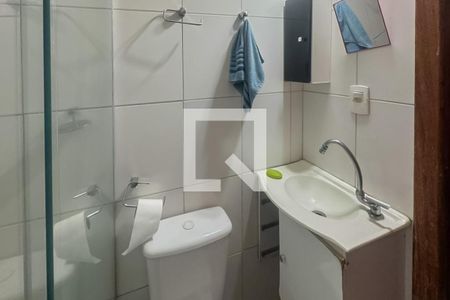 Banheiro da Suíte  de apartamento para alugar com 2 quartos, 80m² em Funcionários, Belo Horizonte