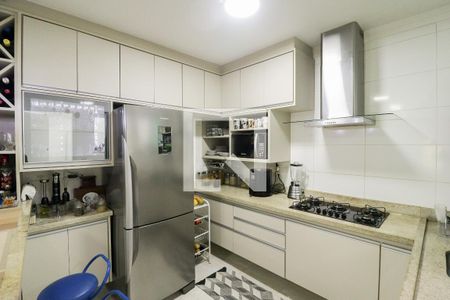 Cozinha e Área de Serviço de casa de condomínio à venda com 3 quartos, 155m² em Vila Guaca, São Paulo
