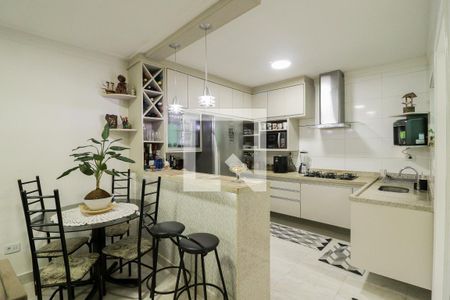 Cozinha e Área de Serviço de casa de condomínio à venda com 3 quartos, 155m² em Vila Guaca, São Paulo