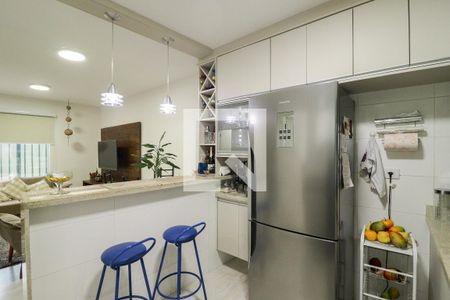 Cozinha e Área de Serviço de casa de condomínio à venda com 3 quartos, 155m² em Vila Guaca, São Paulo
