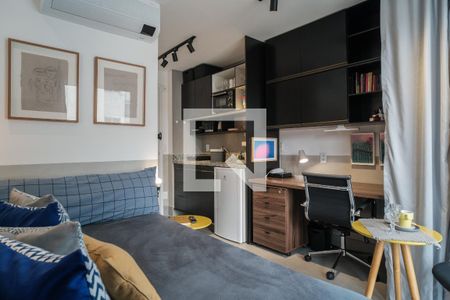 Quarto de apartamento à venda com 1 quarto, 18m² em Bela Vista, São Paulo