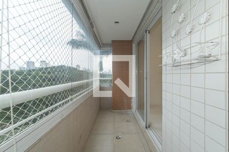 Varanda de apartamento para alugar com 3 quartos, 120m² em Brooklin, São Paulo