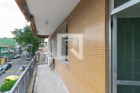 Varanda da Sala de apartamento para alugar com 2 quartos, 42m² em Vista Alegre, Rio de Janeiro