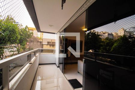 Varanda Gourmet  de apartamento para alugar com 3 quartos, 120m² em Castelo, Belo Horizonte
