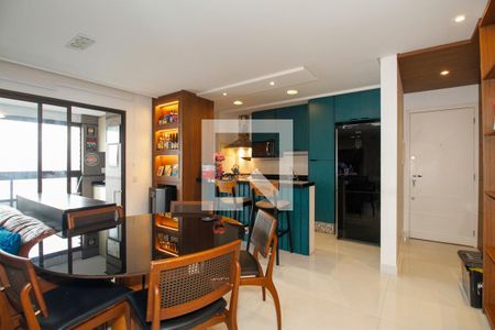 Ambientes Integrados (Sala de Estar, Jantar e Cozinha) de apartamento para alugar com 2 quartos, 84m² em Pinheiros, São Paulo