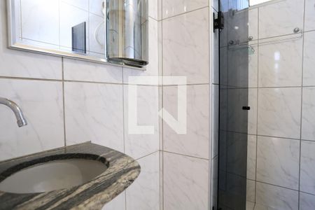 Banheiro da Suíte de apartamento à venda com 3 quartos, 101m² em Carmo, Belo Horizonte