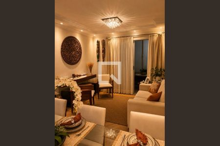 Sala de apartamento à venda com 2 quartos, 76m² em Vila Invernada, São Paulo