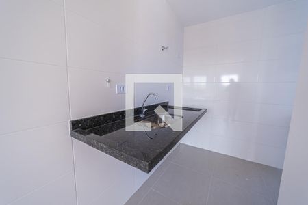 Cozinha de apartamento para alugar com 2 quartos, 33m² em Vila Santa Teresa, São Paulo