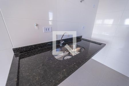 Cozinha de apartamento para alugar com 2 quartos, 33m² em Vila Santa Teresa, São Paulo