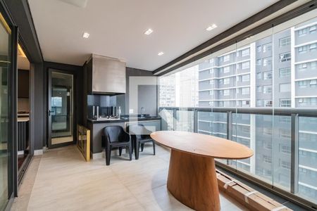 Varanda Gourmet de apartamento à venda com 2 quartos, 122m² em Alphaville Empresarial, Barueri