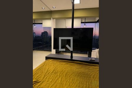 Sala / Quarto de apartamento para alugar com 1 quarto, 27m² em Santo Amaro, São Paulo