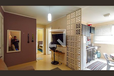 Sala de apartamento para alugar com 1 quarto, 41m² em Jardim Betânia, Cachoeirinha