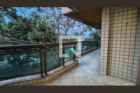 Varanda de apartamento para alugar com 3 quartos, 117m² em Recreio dos Bandeirantes, Rio de Janeiro