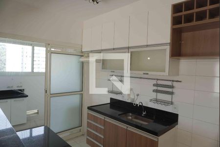 Sala/Cozinha de apartamento para alugar com 1 quarto, 80m² em Tamboré, Santana de Parnaíba