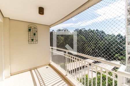 Varanda de apartamento à venda com 2 quartos, 80m² em Tamboré, Santana de Parnaíba