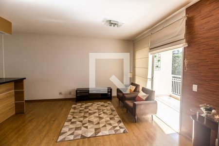 Sala de apartamento à venda com 2 quartos, 80m² em Tamboré, Santana de Parnaíba