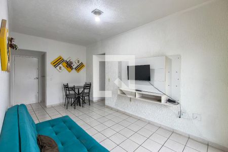 Sala de apartamento para alugar com 1 quarto, 55m² em Cidade Ocian, Praia Grande