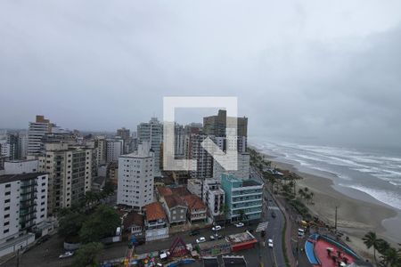 Vista da Sacada de apartamento para alugar com 1 quarto, 55m² em Cidade Ocian, Praia Grande