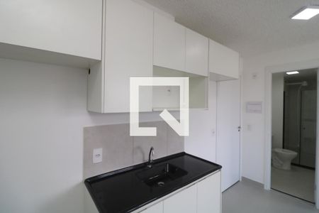 Cozinha de apartamento para alugar com 2 quartos, 34m² em Vila Graciosa, São Paulo