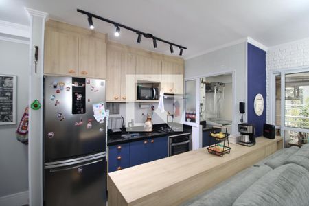 Sala / Cozinha de apartamento à venda com 2 quartos, 65m² em Vila Dom Pedro Ii, São Paulo