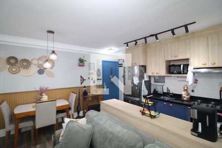 Sala / Cozinha de apartamento à venda com 2 quartos, 65m² em Vila Dom Pedro Ii, São Paulo