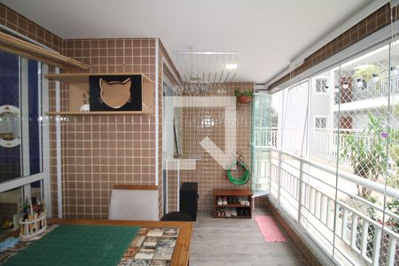 Sala / Cozinha - Varanda de apartamento à venda com 2 quartos, 65m² em Vila Dom Pedro Ii, São Paulo