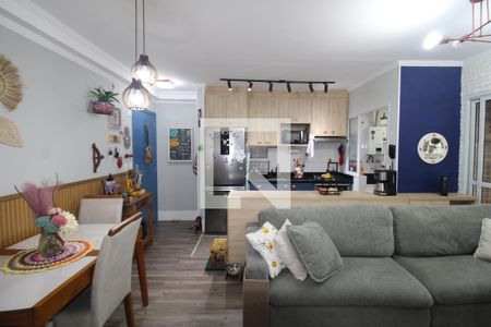 Sala / Cozinha de apartamento à venda com 2 quartos, 65m² em Vila Dom Pedro Ii, São Paulo