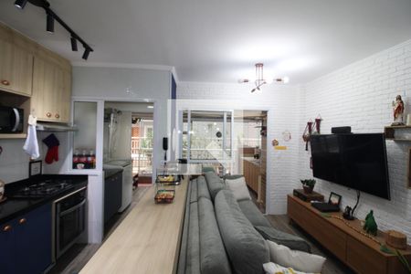 Sala / Cozinha de apartamento à venda com 2 quartos, 65m² em Vila Dom Pedro Ii, São Paulo
