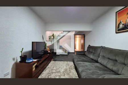 Sala  de casa à venda com 3 quartos, 100m² em Vila Camilópolis, Santo André
