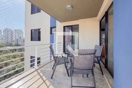 Varanda da Sala de apartamento para alugar com 3 quartos, 124m² em Jardim Vila Mariana, São Paulo