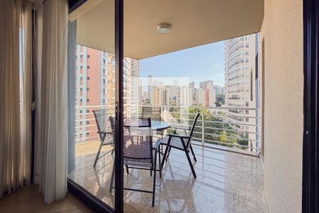 Varanda da Sala de apartamento para alugar com 3 quartos, 124m² em Jardim Vila Mariana, São Paulo