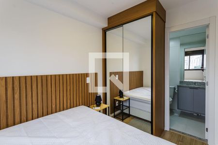 Quarto Suíte de apartamento para alugar com 1 quarto, 29m² em Vila Olímpia, São Paulo