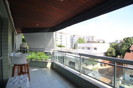 Sala - Varanda de apartamento para alugar com 3 quartos, 98m² em Freguesia (jacarepaguá), Rio de Janeiro