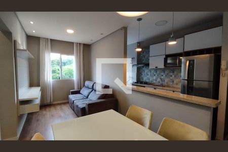 Sala de apartamento para alugar com 2 quartos, 48m² em Vila Correa, Ferraz de Vasconcelos