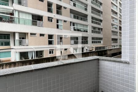 Varanda da Sala de apartamento para alugar com 2 quartos, 130m² em Gonzaga, Santos
