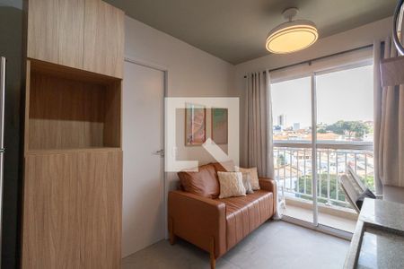 Sala - Cozinha de apartamento para alugar com 1 quarto, 24m² em Vila Butantã, São Paulo