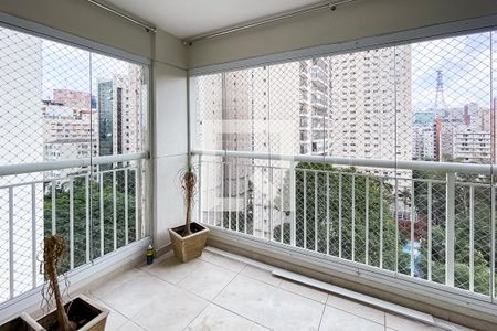 Varanda de apartamento para alugar com 2 quartos, 57m² em Bela Vista, São Paulo