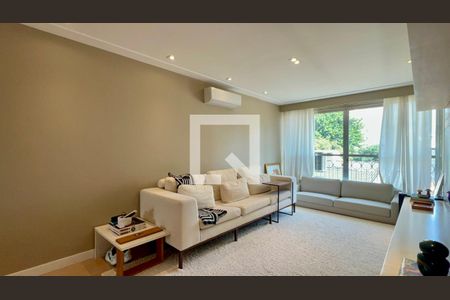 Sala de TV de apartamento para alugar com 2 quartos, 115m² em Pinheiros, São Paulo