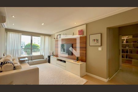 Sala de TV de apartamento para alugar com 2 quartos, 115m² em Pinheiros, São Paulo